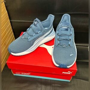 Puma Navy Soft Foam Sneakers